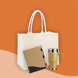 Sacola e itens promocionais personalizados